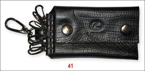KEYCHAIN LEATHER Car Key chain toys Holder Wallet CA37 - Thumbnail 6