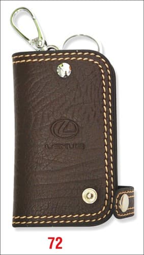 KEYCHAIN GENUINE ring gift LEATHER Car Key Home Key chain Holder Wallet CA65 - Thumbnail 10