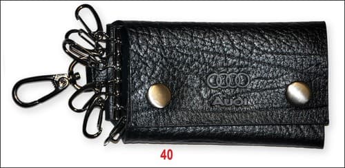 KEYCHAIN LEATHER Car Key chain toys Holder Wallet CA37 - Thumbnail 5