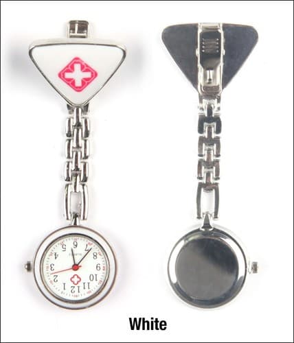 Nurse Doctor Red Cross Nurse Fob Brooch Quartz Watch E16 - Thumbnail 3