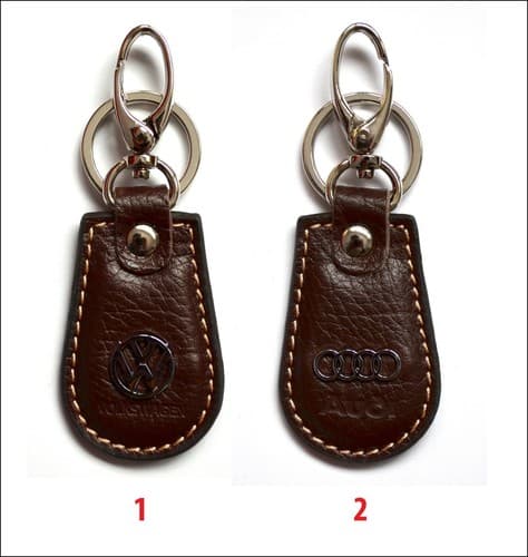 KEYCHAIN GENUINE ring gift LEATHER Car Key Home Key chain CA28 - Thumbnail 11