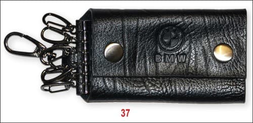 KEYCHAIN LEATHER Car Key chain toys Holder Wallet CA37 - Thumbnail 2
