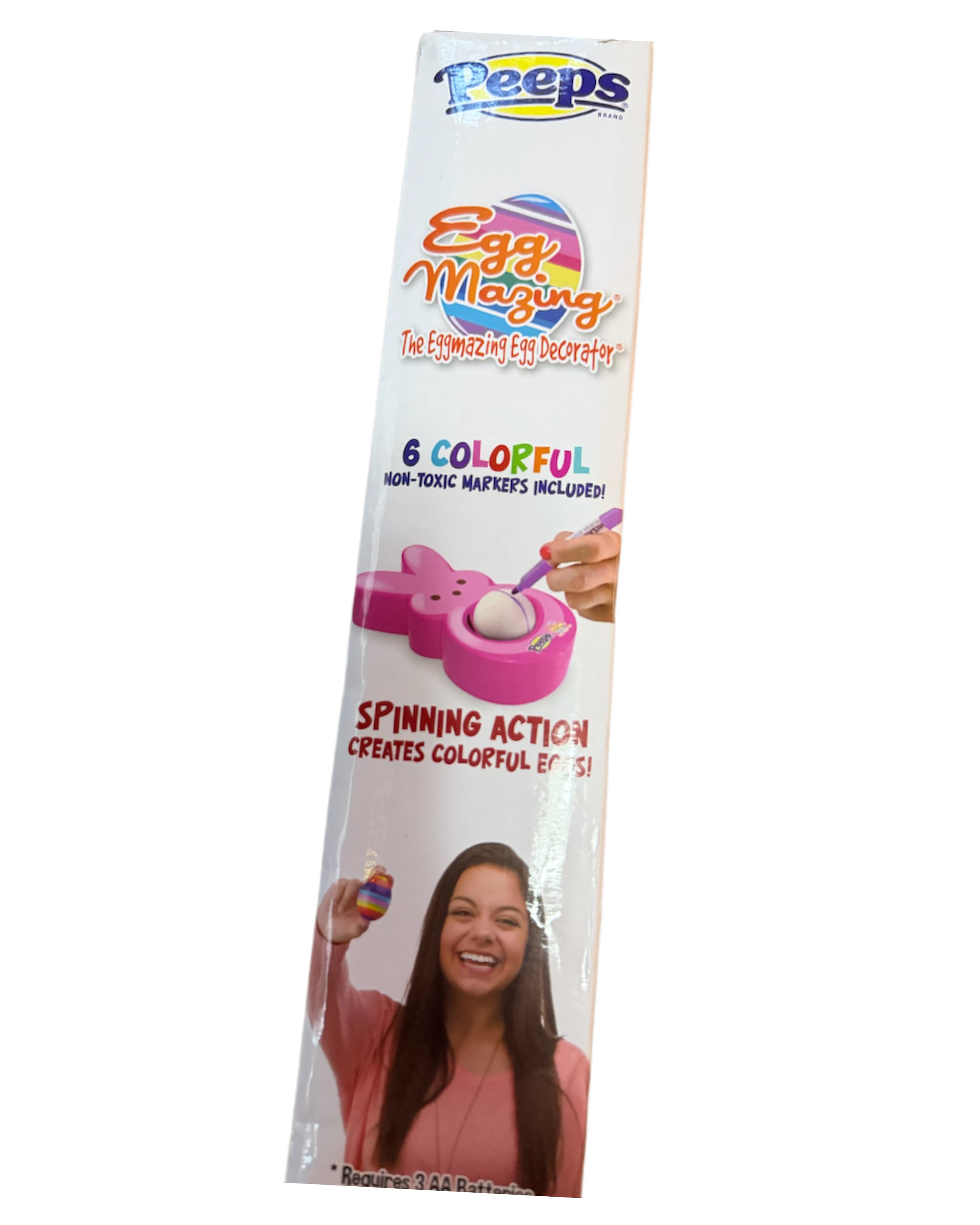 new Peeps Bunny Eggmazing Egg Decorator with Markers - Thumbnail 4