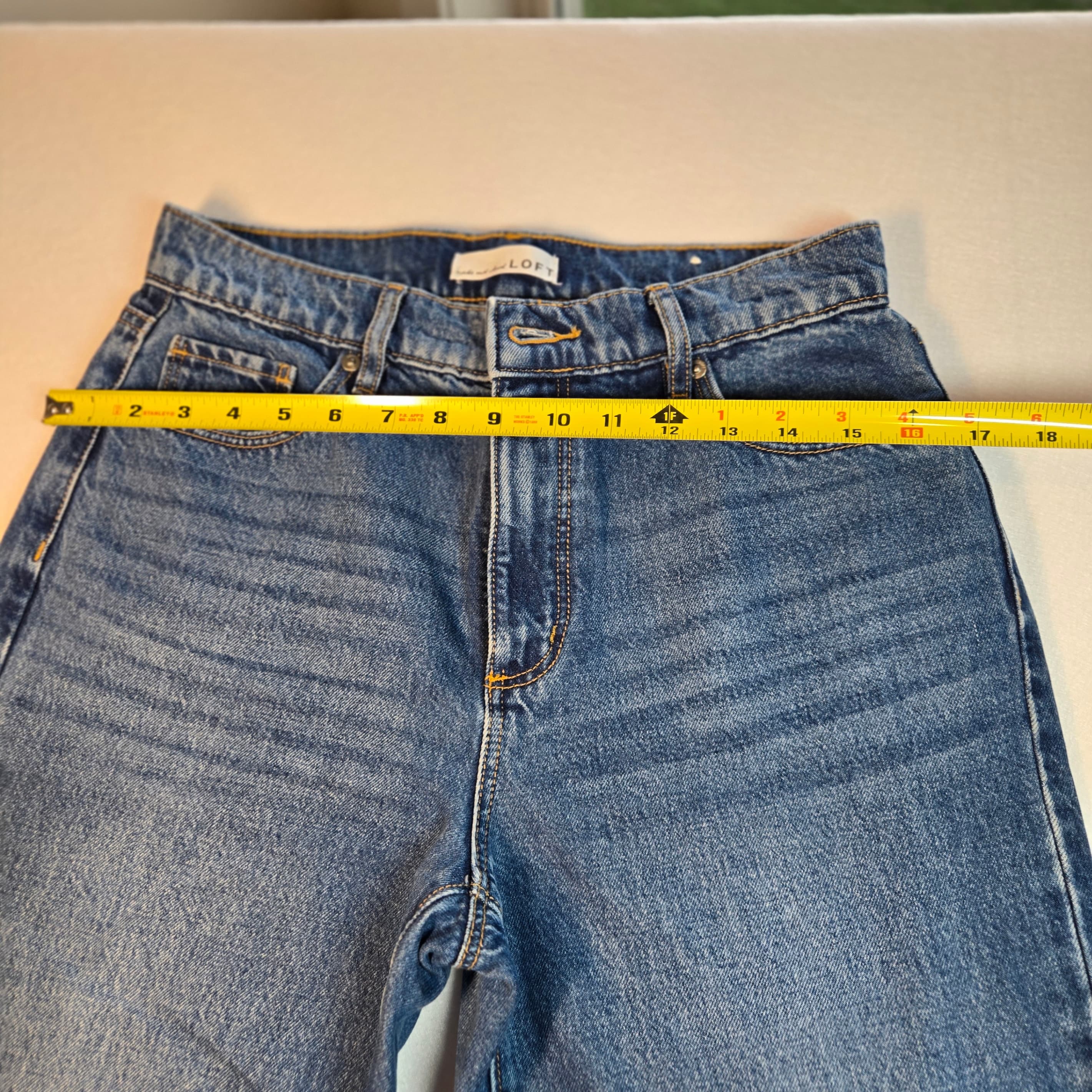 LOFT Women's Denim Jeans Size 2P - Thumbnail 9