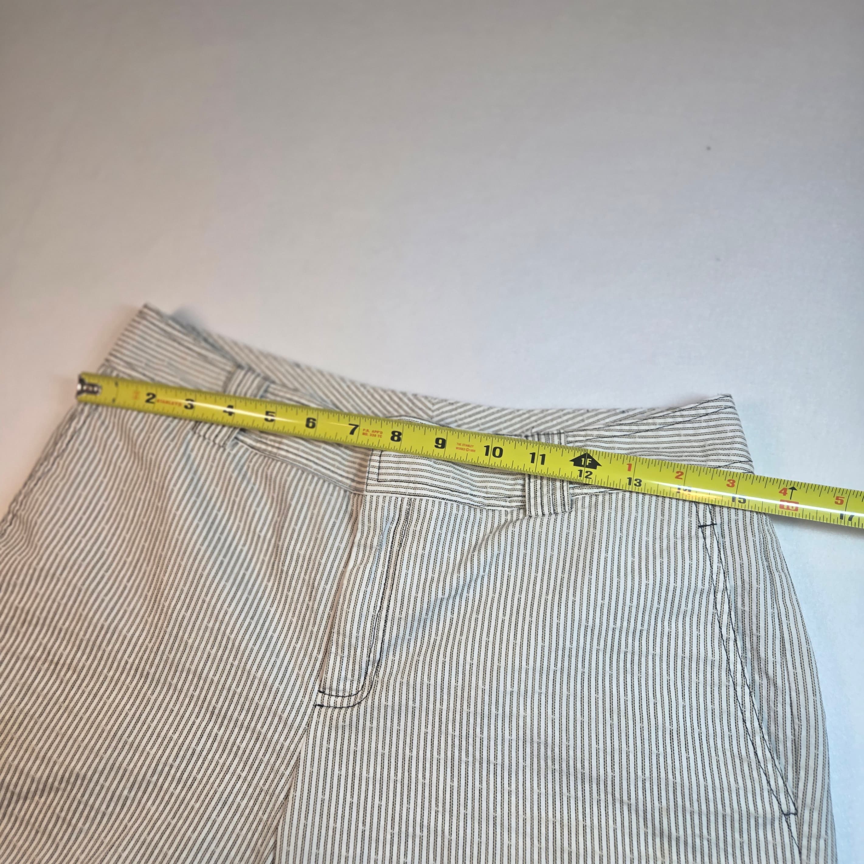 Striped Cotton Summer shorts Size 4 - Thumbnail 7