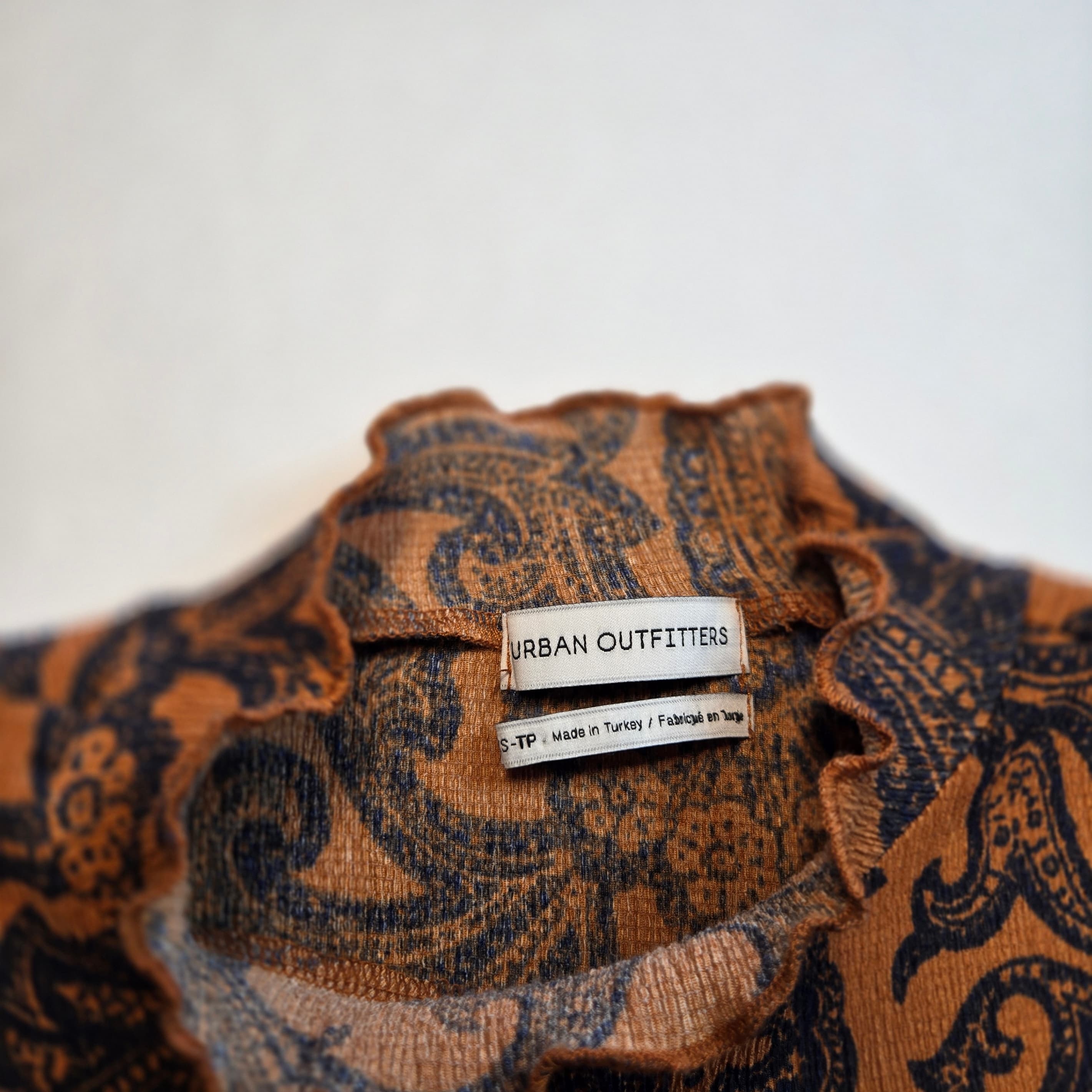 Urban Outfitters Paisley Print Dress S - Thumbnail 3