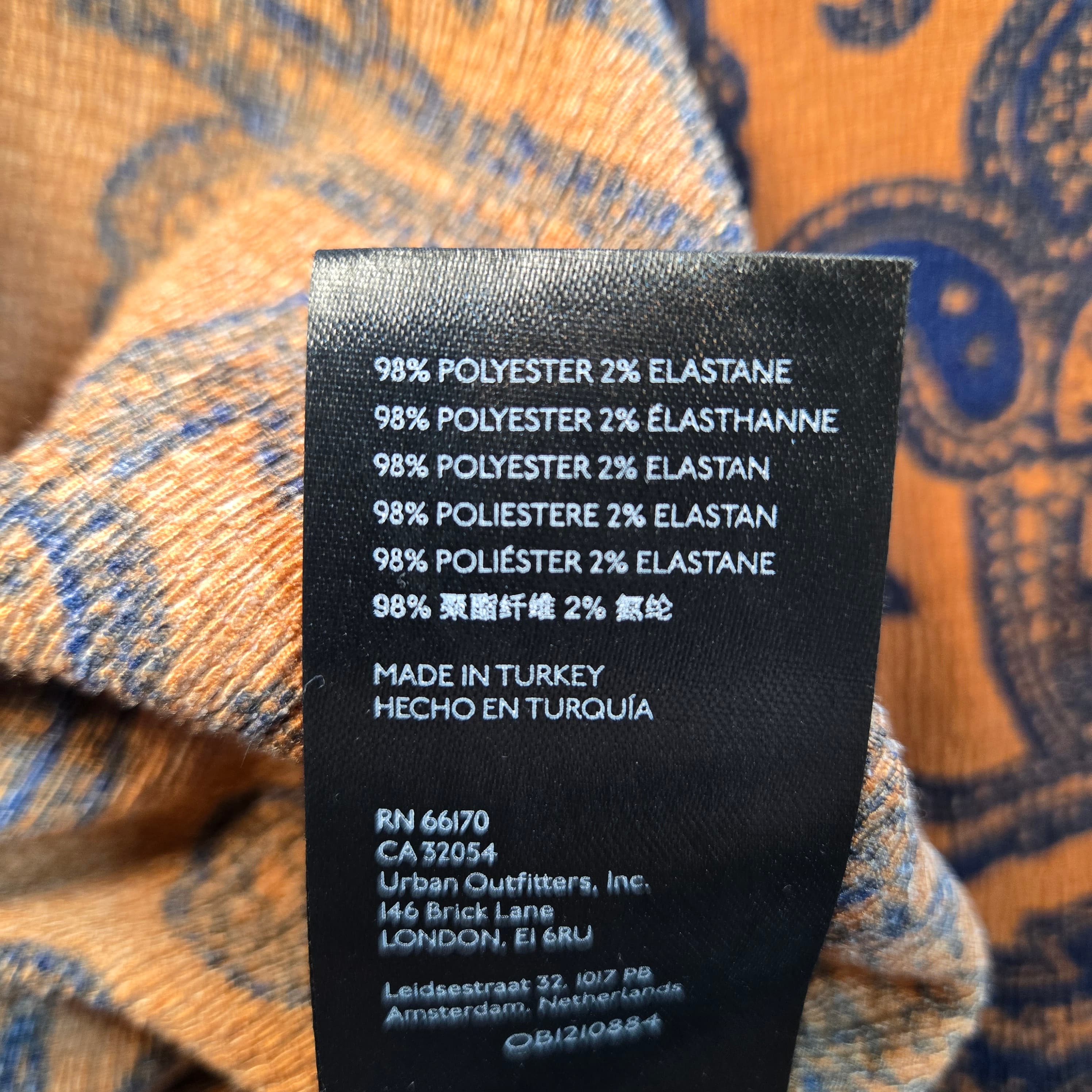 Urban Outfitters Paisley Print Dress S - Thumbnail 2