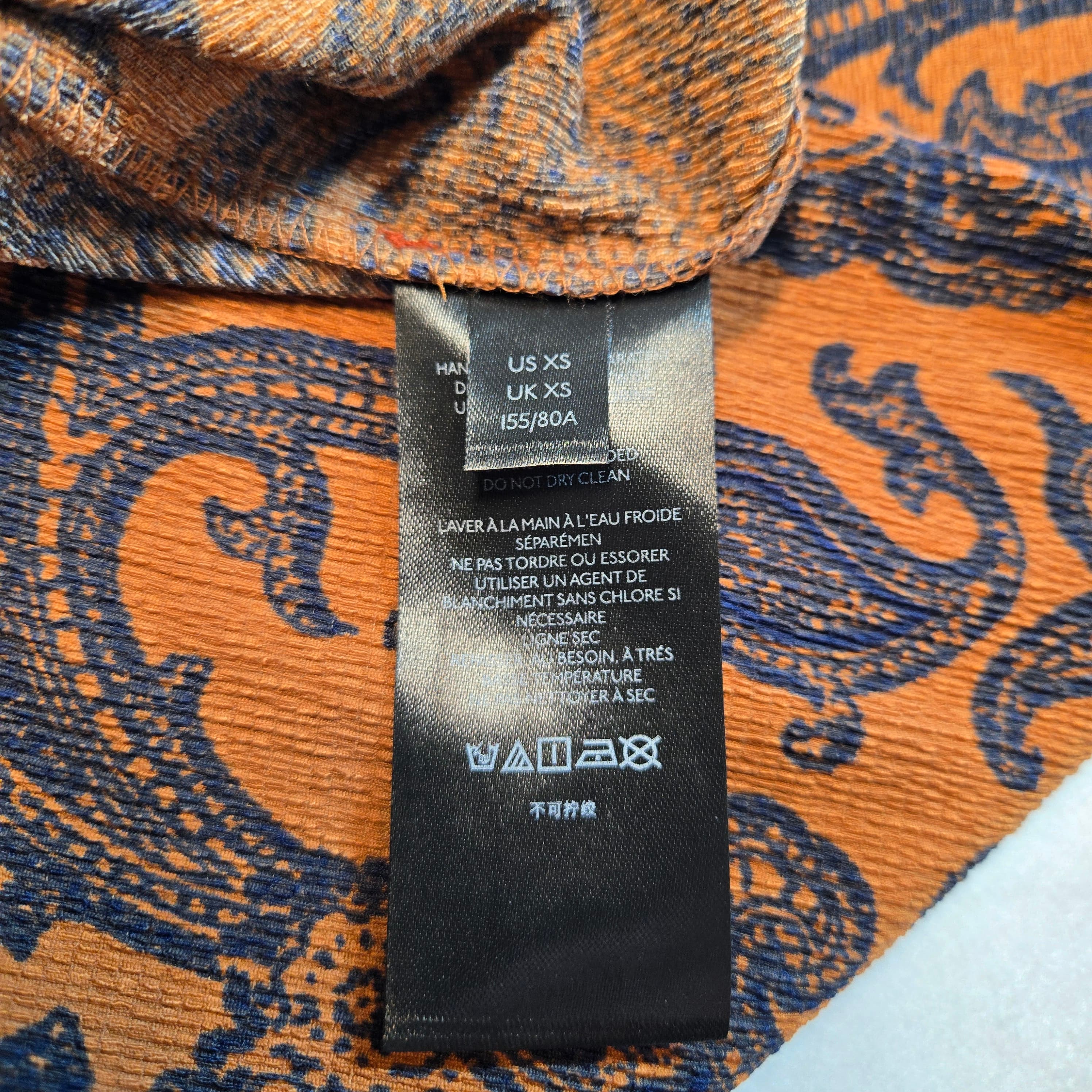 Urban Outfitters Paisley Print Dress S - Thumbnail 4