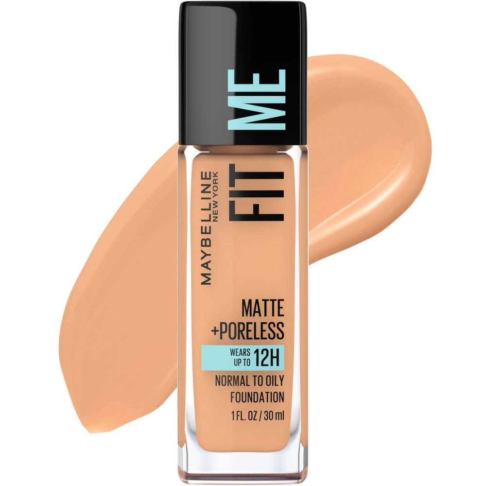 Maybelline Fit Me Matte + Poreless Oil Free Liquid Foundation - 1 Fl Oz - 320 Natural Tan - 1 Fl Oz - Thumbnail 3
