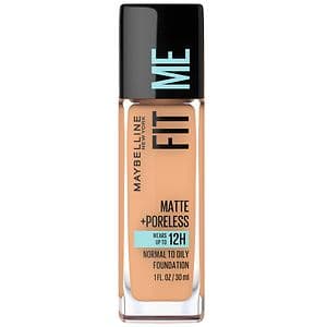 Maybelline Fit Me Matte + Poreless Oil Free Liquid Foundation - 1 Fl Oz - 320 Natural Tan - 1 Fl Oz - Thumbnail 5
