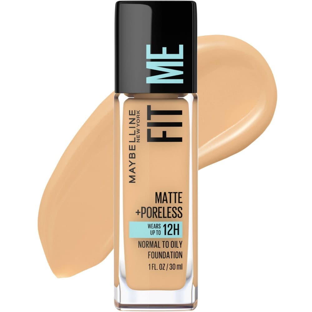 Maybelline Fit Me Matte + Poreless Liquid Foundation Makeup  228 Soft Tan  1 Fl Oz - Thumbnail 3