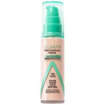 Almay, Clear Complexion Makeup, 100 Ivory, 1 Fl Oz (30 Ml) - Thumbnail 3