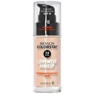 Revlon ColorStay Liquid Foundation Makeup  Matte Finish  Combination/Oily Skin  SPF 15  110 Ivory  1 Fl Oz - Thumbnail 5