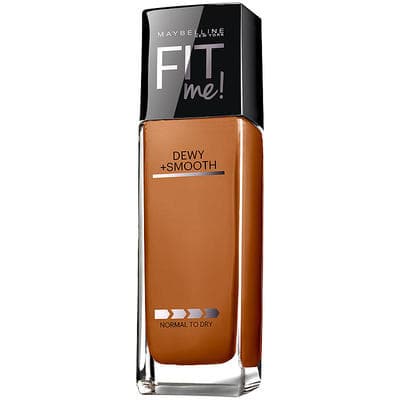 Maybelline Fit Me Dewy + Smooth Liquid Foundation Makeup with SPF 18  Classic Ivory  1 Fl. Oz - Thumbnail 3