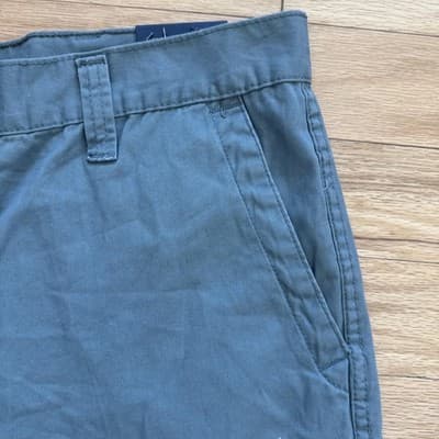 U.S. Polo Assn. Cargo Shorts Cotton Canvas Casual Summer Green 11 Inseam Mens 38 - Thumbnail 5