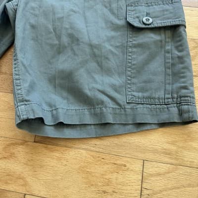 U.S. Polo Assn. Cargo Shorts Cotton Canvas Casual Summer Green 11 Inseam Mens 38 - Thumbnail 9