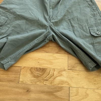 U.S. Polo Assn. Cargo Shorts Cotton Canvas Casual Summer Green 11 Inseam Mens 38 - Thumbnail 10