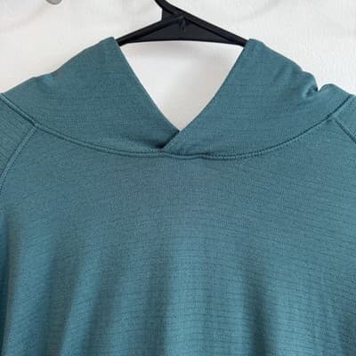 Lululemon Drysense Training Hoodie Pullover Athletic Forest Green Mens L LM3CPJS - Thumbnail 5