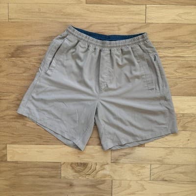 Freeballers Meripex Apparel Shorts Elastic Lined Athletic Beige 7 Inseam Mens XL