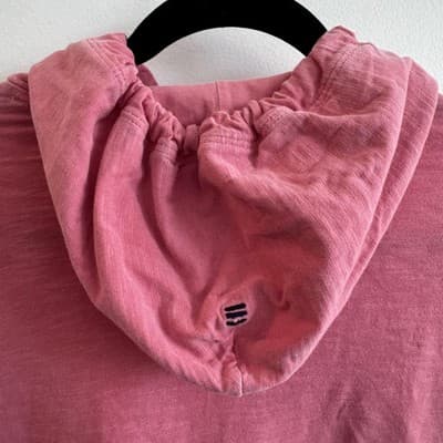 Vineyard Vines Island Hoodie Lightweight Pullover Cotton Pink Mens S 1K002640 - Thumbnail 10