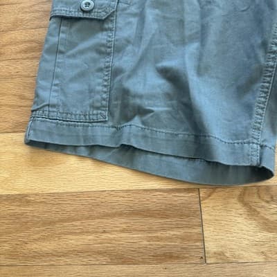 U.S. Polo Assn. Cargo Shorts Cotton Canvas Casual Summer Green 11 Inseam Mens 38 - Thumbnail 8