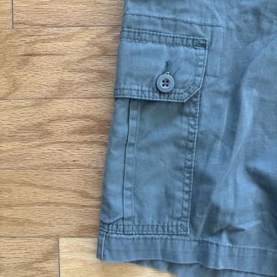 U.S. Polo Assn. Cargo Shorts Cotton Canvas Casual Summer Green 11 Inseam Mens 38 - Thumbnail 7