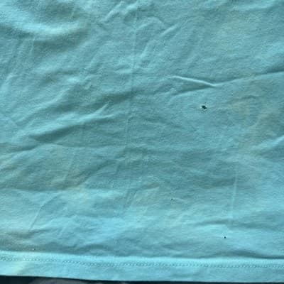 Quiksilver Tank Top Palm Tree Island Surf Graphic Cotton Light Blue Mens XL - Thumbnail 12