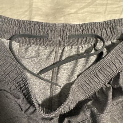 Rhone Mako Perforated Unlined Athletic Shorts Performance Gray Men's M 100007 - Thumbnail 3