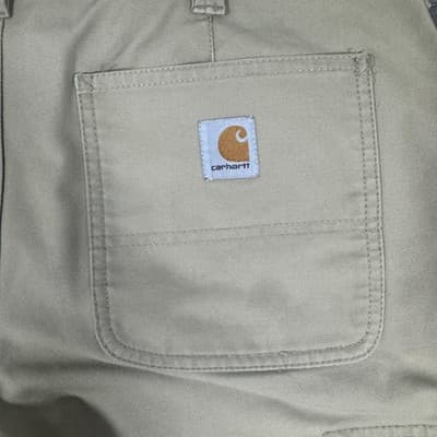 Carhartt Trousers Rugged Professional Series Rugged Flex Dark Khaki Mens 32x30 - Thumbnail 15
