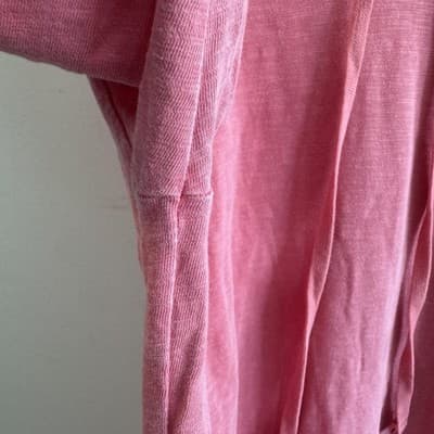 Vineyard Vines Island Hoodie Lightweight Pullover Cotton Pink Mens S 1K002640 - Thumbnail 6