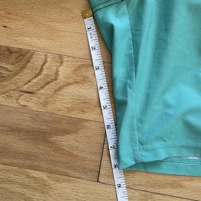 Fair Harbor Ozone Swim Trunks Lined Elastic Waist Drawstring Striped Blue Mens M - Thumbnail 18