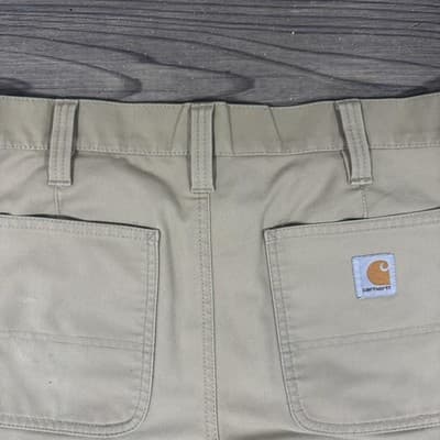 Carhartt Trousers Rugged Professional Series Rugged Flex Dark Khaki Mens 32x30 - Thumbnail 17