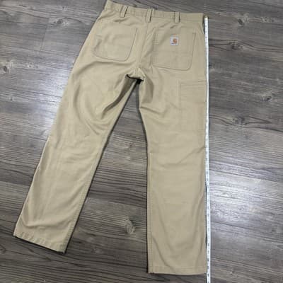 Carhartt Trousers Rugged Professional Series Rugged Flex Dark Khaki Mens 32x30 - Thumbnail 20