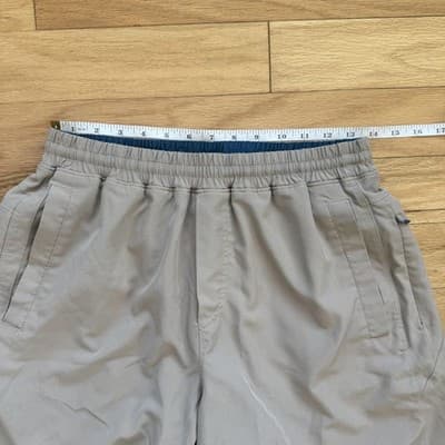 Freeballers Meripex Apparel Shorts Elastic Lined Athletic Beige 7 Inseam Mens XL - Thumbnail 13