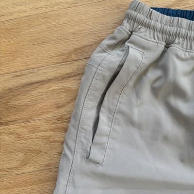 Freeballers Meripex Apparel Shorts Elastic Lined Athletic Beige 7 Inseam Mens XL - Thumbnail 5