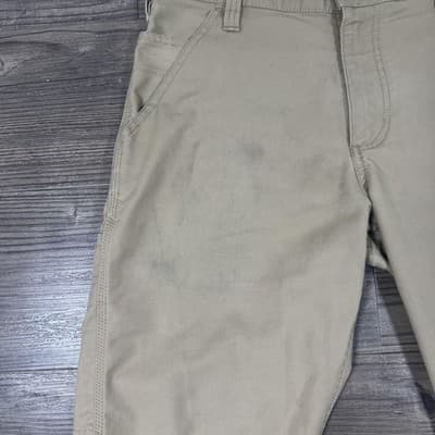 Carhartt Trousers Rugged Professional Series Rugged Flex Dark Khaki Mens 32x30 - Thumbnail 3
