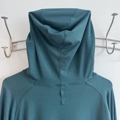 Lululemon Drysense Training Hoodie Pullover Athletic Forest Green Mens L LM3CPJS - Thumbnail 4