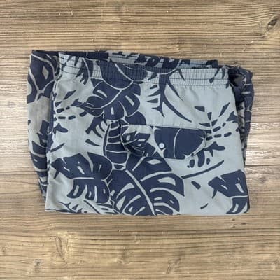Patagonia Baggies Swim Trunks Bayside Blue Hawaiian Floral Lined Men's 50092SP17 - Thumbnail 9