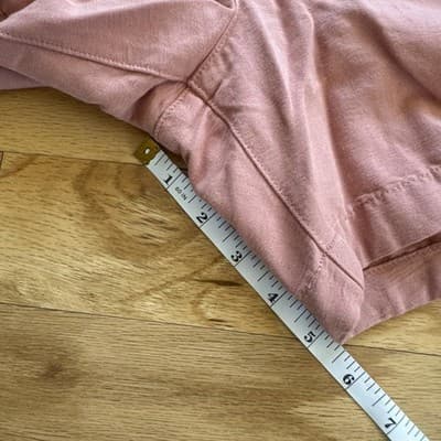 Abercrombie & Fitch Chino Shorts Pink Elastic Waist Casual 6 Inseam Mens XL - Thumbnail 18