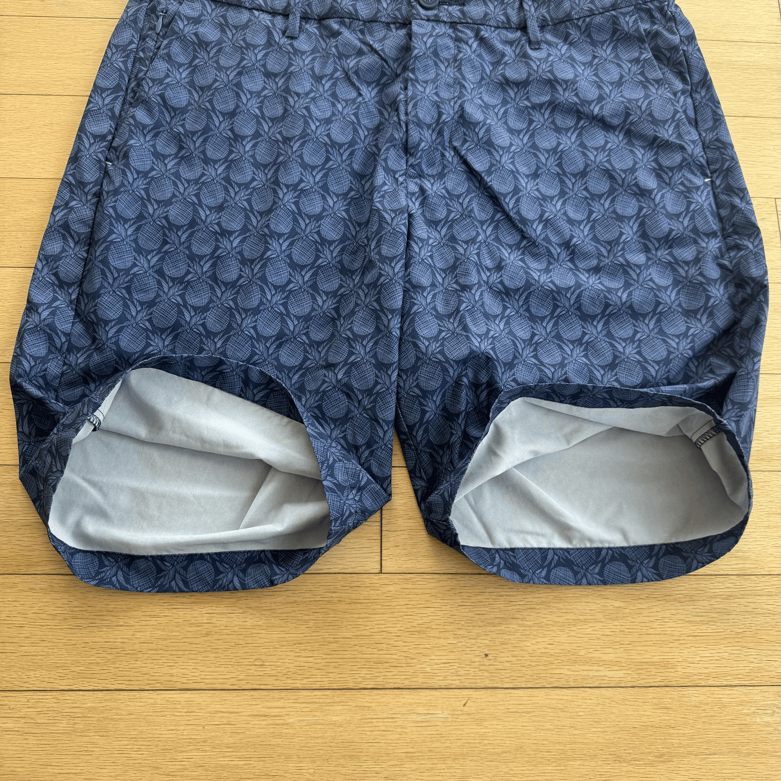 Tommy Bahama Chino Shorts Pineapple Print Stretch 10 Inseam Casual Blue Mens 36 - Thumbnail 4