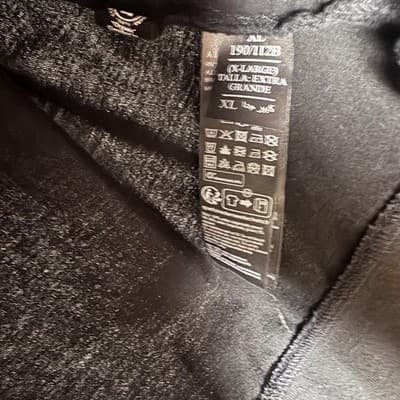 AllSaints Raven OTH Hoody Fleece Pullover Organic Cotton Black Men's XL - Thumbnail 4