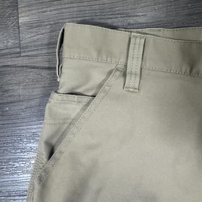 Carhartt Trousers Rugged Professional Series Rugged Flex Dark Khaki Mens 32x30 - Thumbnail 11