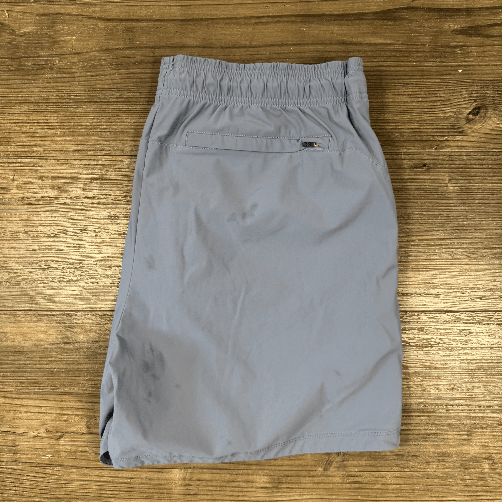 Rhone Fletcher Swim Trunks Waist Drawstring Back Pocket Striped Blue Men's XL - Thumbnail 7