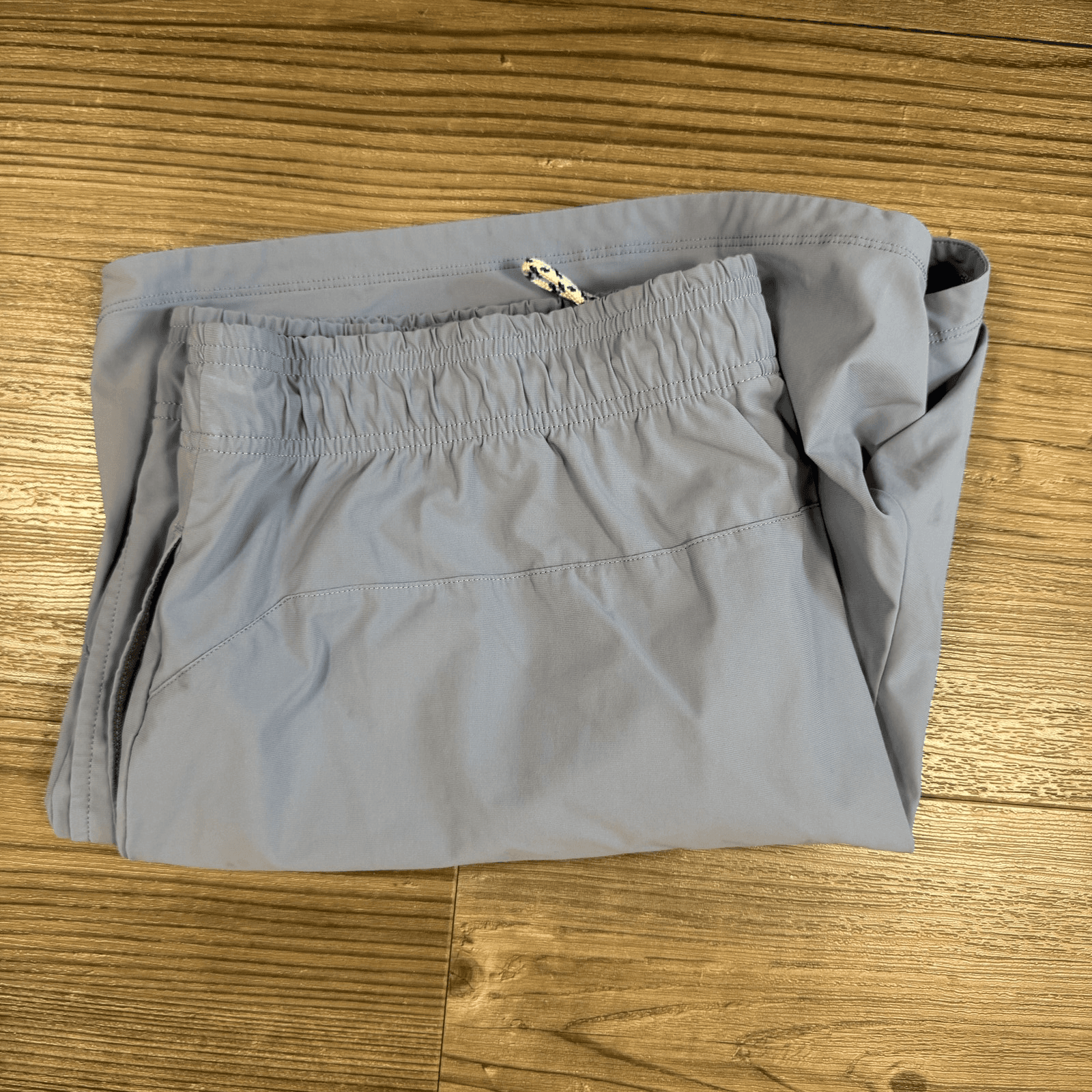 Rhone Fletcher Swim Trunks Waist Drawstring Back Pocket Striped Blue Men's XL - Thumbnail 8