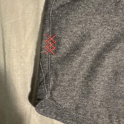 Rhone Mako Perforated Unlined Athletic Shorts Performance Gray Men's M 100007 - Thumbnail 7