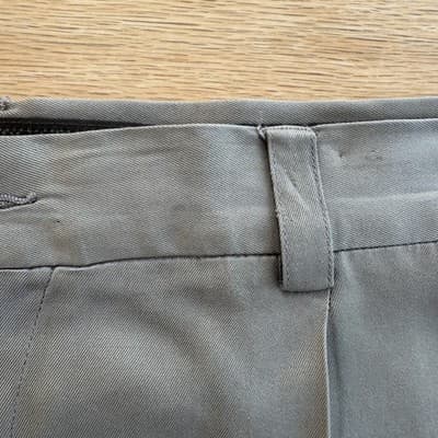 Tommy Bahama Shorts Pleated Chino Beige 100% Silk Casual 10 Inseam Mens 36 - Thumbnail 6