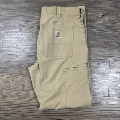 Carhartt Trousers Rugged Professional Series Rugged Flex Dark Khaki Mens 32x30 - Thumbnail 23