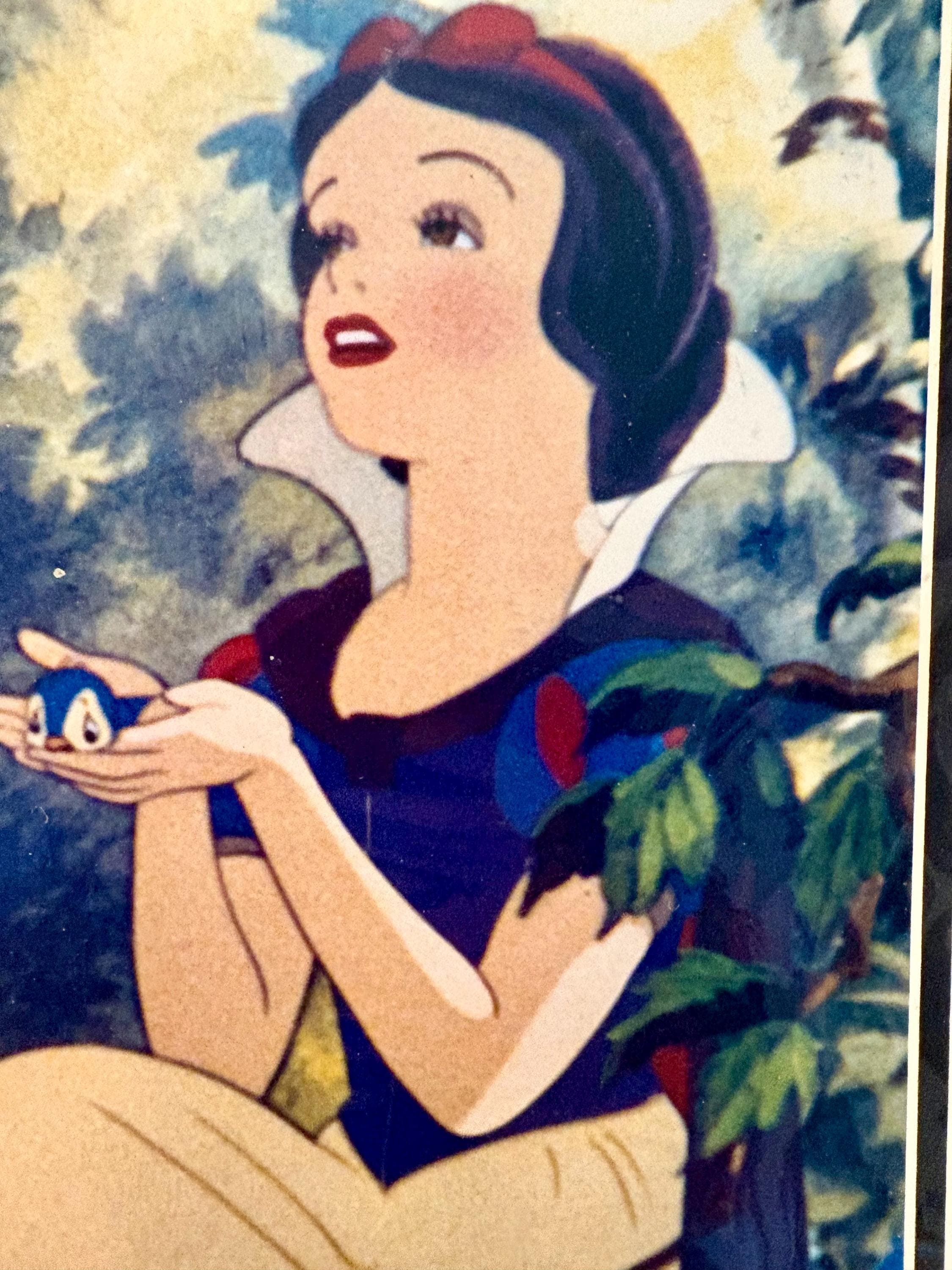The Art of Disney: Celebration Snow White First Day of Issue Matted Print and Stamp Cover - Thumbnail 4