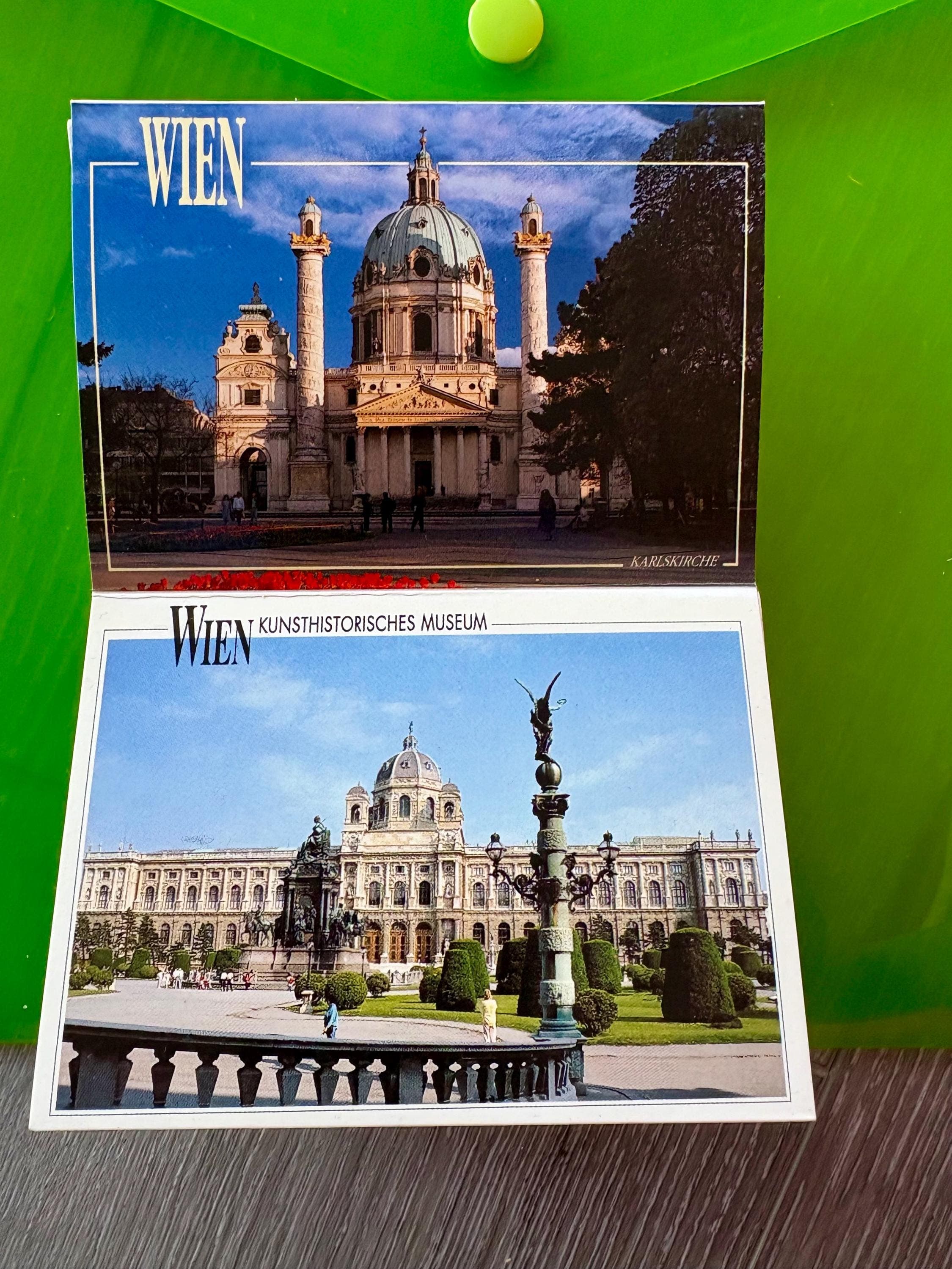 Vintage Book of Postcards from WIEN~ Austria - Thumbnail 4