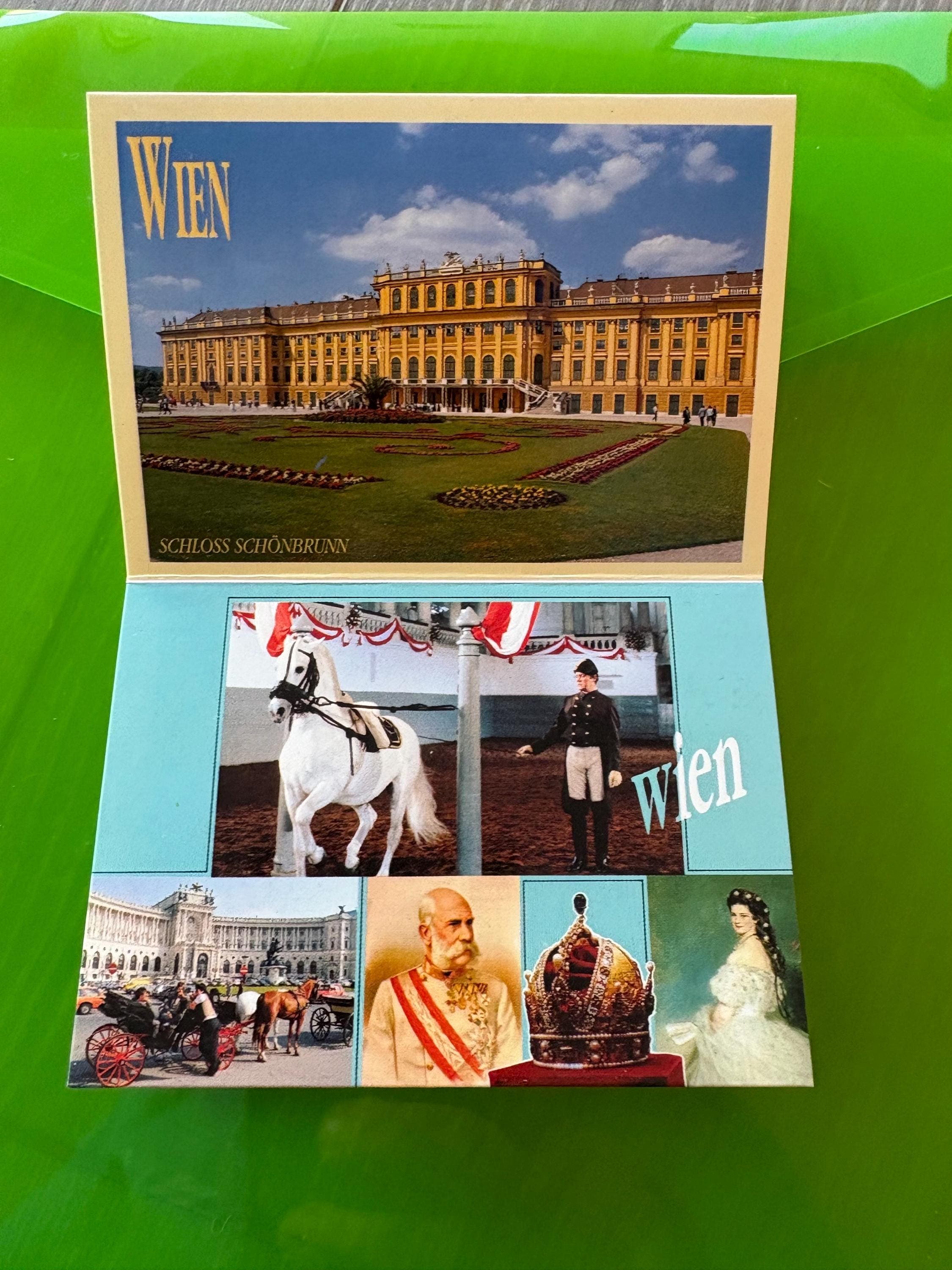 Vintage Book of Postcards from WIEN~ Austria - Thumbnail 6